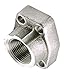 Anchor Fluid Power W44-16-16 Code 62 Carbon Steel NPTF 4-Bolt Flange, O-Ring Type, NPTF Thread, 1.00" Port Size, 1.00" Pad Size, Carbon Steel