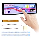 Waveshare 8.8inch DSI Capacitive Touch Display, IPS Panel, 480x1920 Resolution, 10-Point Touch, Supports Backlight Adjustment Via Software