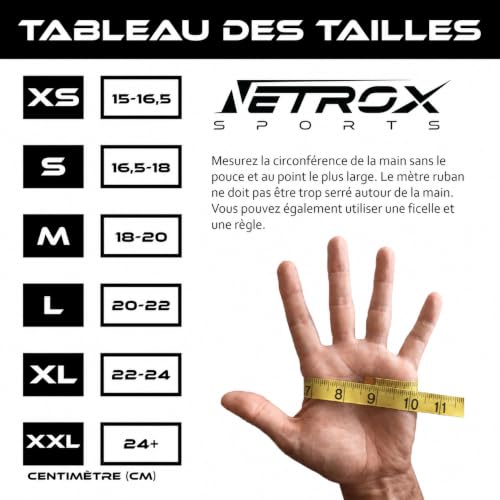 NetroxSports Gants de musculation antidérapants fitness, homme et femme - – vue 5