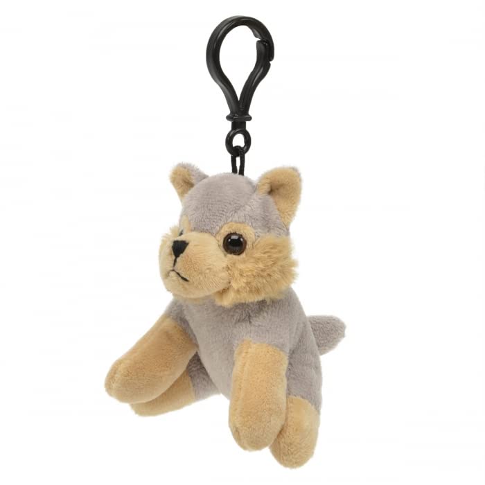 Amazon.com: Unipak 1177WO-K Wildlife Wolf Plush Key Holder, 3.5