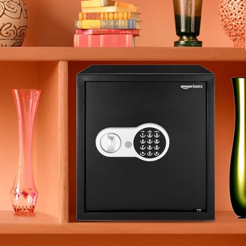 Image of Amazon Basics Digital Safe With Electronic Keypad Locker For Home, Gross Capacity - 39L (Net - 33L)