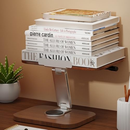 Soporte de madera para libros, portátil y almohadilla de dibujo multifunción 7