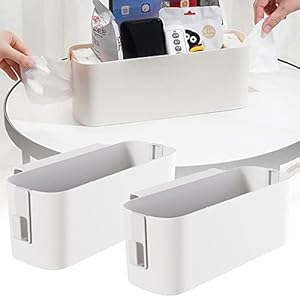 LYTGTOP Betttasche zum Einhängen, 2 Stücke Bett Organizer zum Einhängen mit Haken, Bettablage zum Einhängen Nachttisch Organizer, Organizer Bett für Buch Magazin Schlafsaal Büro Zuhause – Weiß