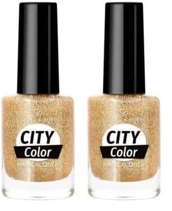 Golden Rose City Color Nail Lacquer Glitter No:103 2li paket
