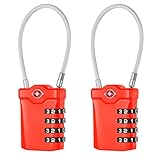 5. GARANTIE: Die NAGE TSA Gepäckschlösser 2 stücke werden mit einer 1-Jahres-Garantie, professionellem Kundenservice und lebenslangem technischen Support geliefert. Wenn Sie Fragen haben, können Sie sich gerne an uns wenden.