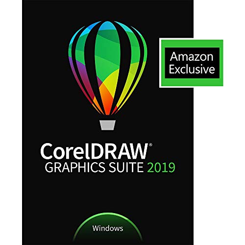 CorelDRAW Graphics Suite 2019 with ParticleShop Brush Pack for Windows - Amazon Exclusive [PC Download] [Old Version]