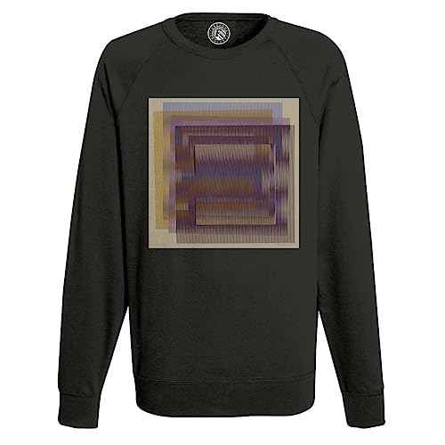 Sweat shirt homme design Cromo Interference avec finitions soignees style art moderne