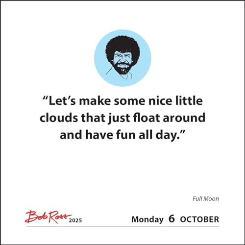 Bob Ross 2025 Day-to-Day Calendar