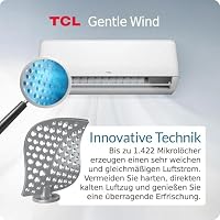 TCL BreezeIn Split Klimaanlage 18000 BTU (5,2 kW) - Quick Connect Set (5m) - R32 Vorbefüllt - Heizen & Kühlen - App & Alexa Steuerung – Ansicht 6