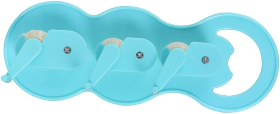 Hand-Operated Quilling Crimper Tool for DIY Lovers, Blue Plastic