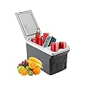 Newmkr 12L/Quart Electric Cooler & Warmer - Portable Car Refrigerator 12 Volt DC Car Fridge with Dual-Temp Control (41°F~149°F) Car Fridge 12V Refrigerator for Camping, Travel & Road Trips,RV, Boat