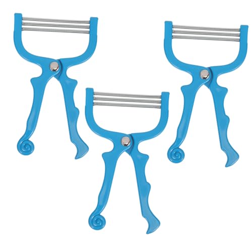 Outanaya Facial Hair Remover for Women 3 Pieces Manual Threading Epilator Blue Gentle Facial Care