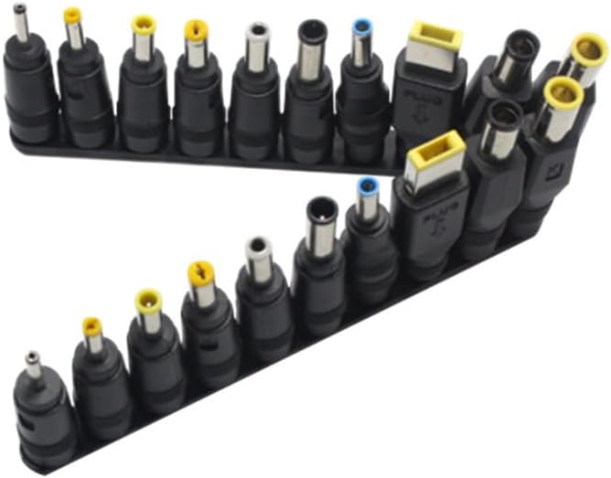 Miniatura 4 de Beeiee Kit de adaptador de corriente para portátil DC de 0.217 in x 0.083 in, 10 unidades para computadora portátil fuente de alimentación macho