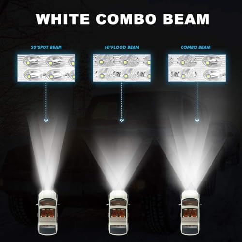 Image of OEDRO 52 Inch LED Light Bar Triple Row w /Wiring Harness