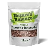 Natures Balance Raw Whole Linseed Flaxseed 1kg