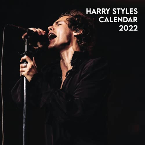 Harry Styles 2022 Calendar: OFFICIAL 2022 Harry Styles Calendar, 8.5 x 8.5 Inch 16 Months Monthly Square Wall Calendar, Music Pop Singer Songwriter Celebrity