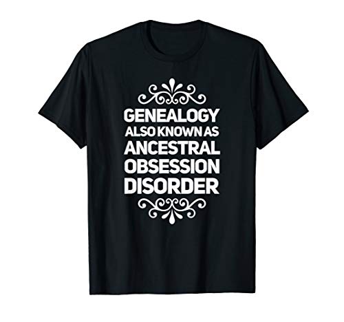 Genealogy Ancestral Family Tree Research DNA Genealogist T-Shirt