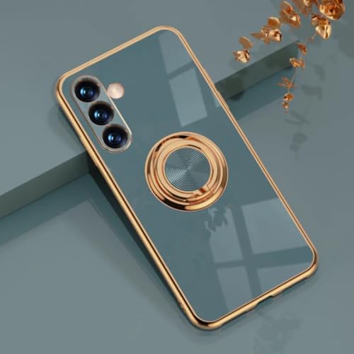 Coque de luxe pour Samsung A16 5G finition gris métallique antichoc