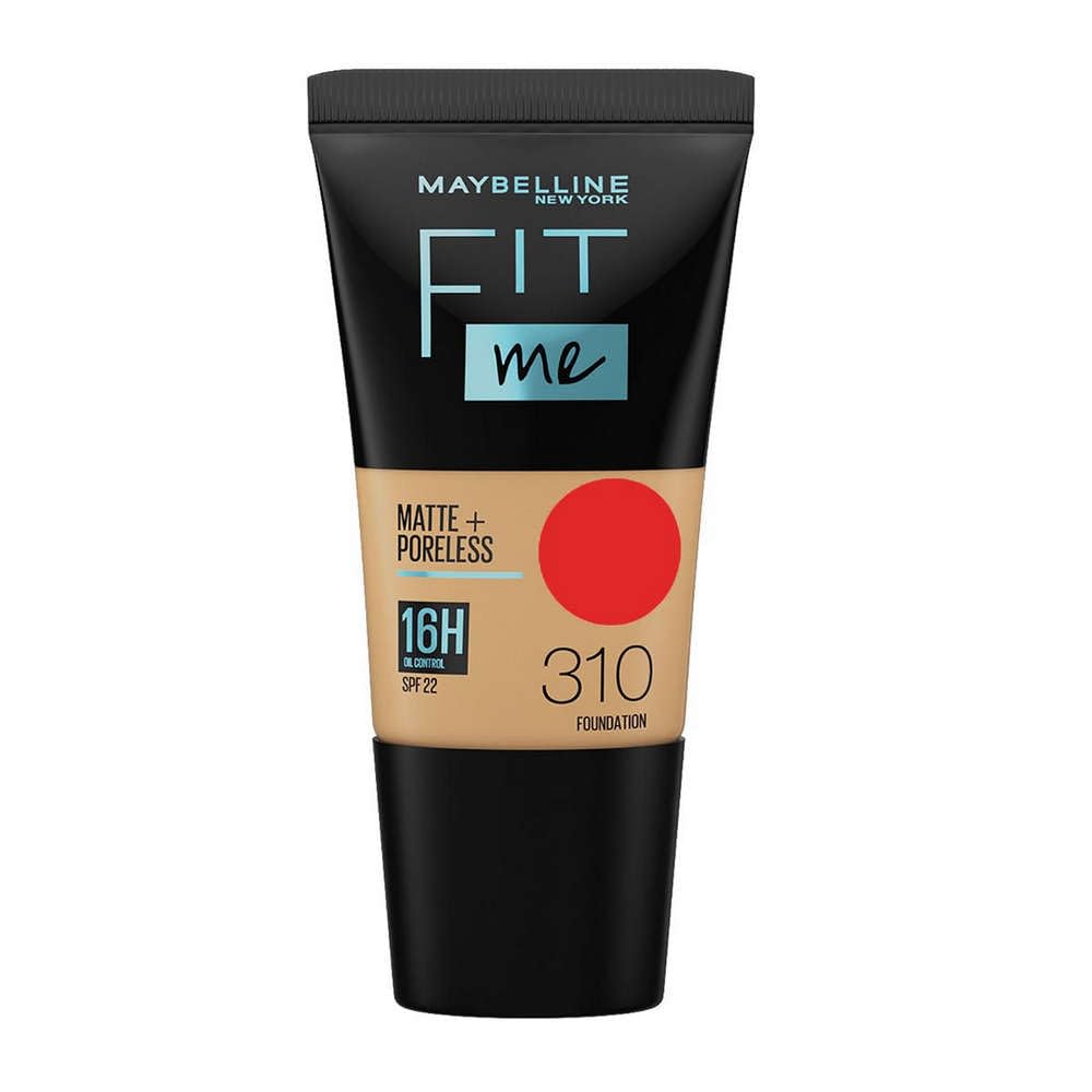 New York Fit Me Matte + Poreless Medium Coverage Foundation Lotion For Normal Skin - 310, 18 Ml