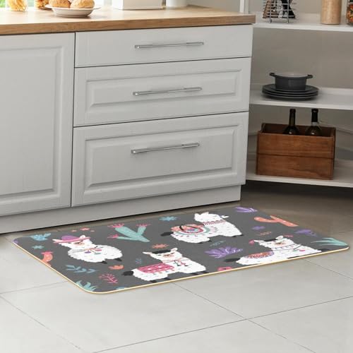 Alfombrillas de cocina antideslizantes para evitar resbalones y suelo mojado VAPOKF 7