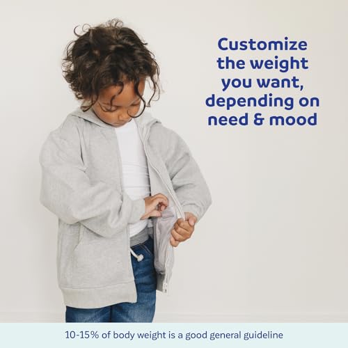 Fun and Function - Weighted Fleece Hoodie Jacket - Girls & Boys Sensory Clothing - Weighted Hoodies - Kids & Teens Ages 7+ - Image 7