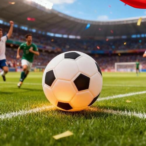 Lámpara Noche Silicona Balón de Fútbol Recargable miniatura 3