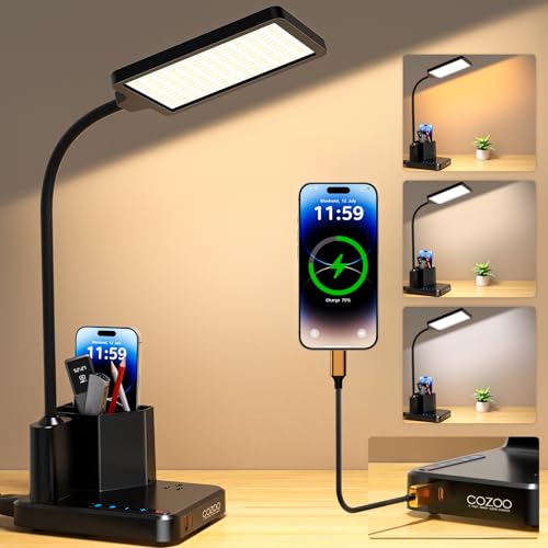 Desk Lamp, COZOO LED Desk Lamps for Home Office with