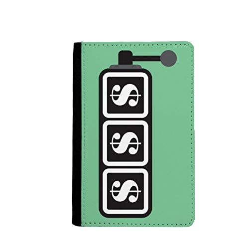 Portefeuille passeport de voyage étui machine à sous multicolore classique 3.7x5.8