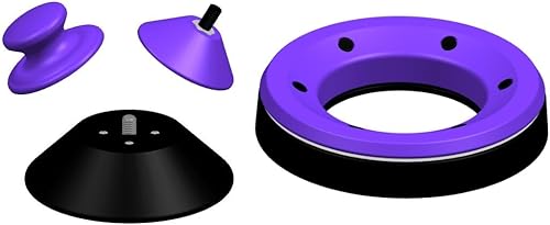 Miniatura 5 de SpinBusterz Bowling The Complete Kit Spinner Stand, ManoDril Combo Lijadora Pulidora Resurfacer