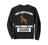 ¿Te gusta Aoudad? Agarra este atuendo Sorry I Wasn't Listening I Was Thinking About Aoudad para mostrar tu pasión. Gran amante de Aoudad Sorry I Wasn't Listening I Was Thinking About Aoudad diseño para niñas, chicos, hombres, mujeres, adultos, madre, madre. Padre, papá.