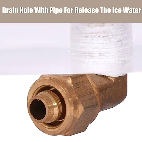GiantexUK Commercial Ice Crusher Machine - 200KG/H Stainless Steel Electric Ice Shaver with Dual Blades & Large Box for Home, Shop, Restaurant, and Bar - Image 7