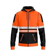 💥【PULLOVER HI VIS HOODIE】- Latest and Innovative designed for roadway workers, including non-public safety workers and public safety employees, our hi-vis hooded sweatshirt is made of Soft Comfortable Polyester Fabric. Reflective tape that improves t...