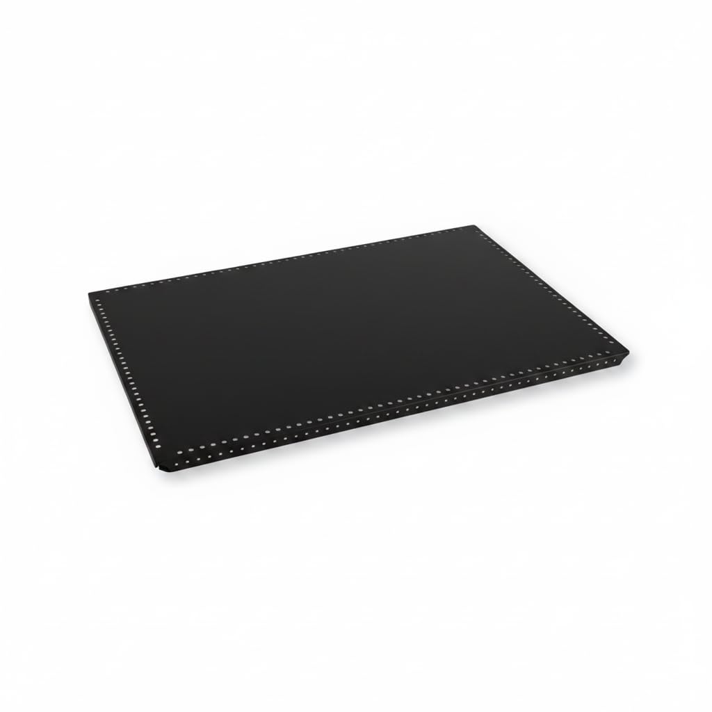 Innentablar 350x350 9011 Graphitschwarz kompatibel mit USM Haller | Passend für USM Haller · Stahl pulverbeschichtet · Seitenteil zwischen zwei Fächern · beidseitig nutzbar · 1:1 Ersatz