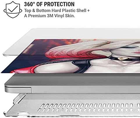 Skinit Case + Skin Compatible with MacBook Air 13in (2020) - Officially Licensed Warner Bros Harley Quinn Animated Design