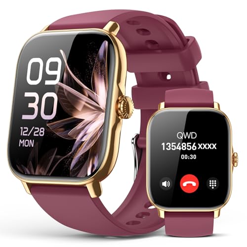 Image of Smart Watch for Women Men- Answer /Make Call, 2025 IP68 Waterproof Fitness Step Sleep Tracker Watch with Monitor Activity Counter Smartwatch for Andriod iPhone iOS Samsung Compatible