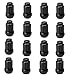 Tapered Spline Drive Lug Nut (16pk) 12mm x 1.50mm Thread Pitch Black Compatible With Polaris RANGER RZR PRO XP Ultimate 2020-2022