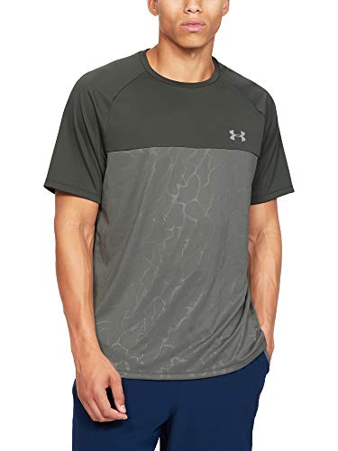 Image of Under Armour Men's Tech 2.0 Emboss Short-Sleeve Training Workout T-Shirt