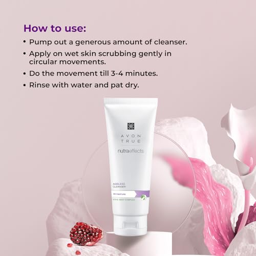 Image of Avon Nutraeffects Ageless Face Cleanser 100 gm