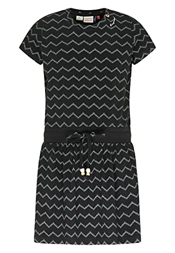 Vestido de verano para niña en color negro ideal para tardes de parque y paseos informales