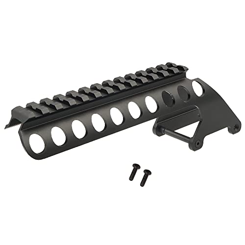 良品武品 マルゼンCA870 M1100 G&P S&T M870 用 20mm レシーバーレイル レール アルミニウム合金製 [G&P COP040B]