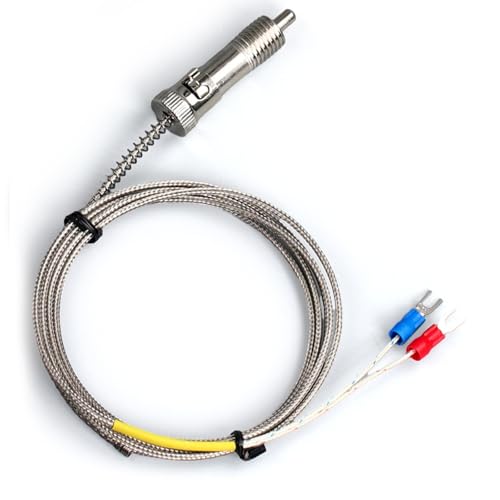 Temperaturregler für industrielle Geräte, Metall Thermoelement, Clip Sonde für Kessel, Heimheizungssysteme, Sensoren, Edelstahl Thermoelement