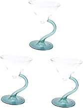 Cabilock Taça De Vidro 3 Peças Copos De Martini Transparentes Copos Transparentes Copo De Água Para Bebidas Copos De Martini Vidro Colada Copo De Martini Copo De Vinho Tinto Copo De Vidro