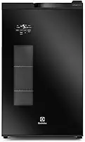 Electrolux Cervejeira Home Bar Electrolux Frost Free 100L Porta de Vidro Preta (EB100) 127V