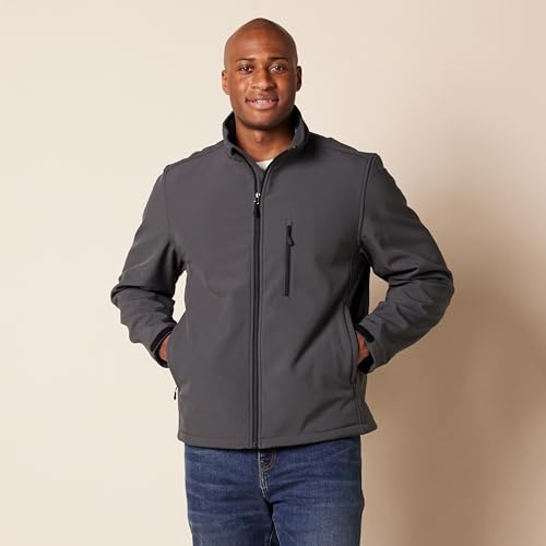 Image of Amazon Essentials Men's Water-Resistant Softshell Jacket