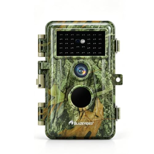 BLAZEVIDEO 64MP Trail Camera with Night Vision