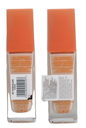 Collection Cosmetics Lasting Perfection Matte Foundation, Full Coverage, Anti-Ageing Effect, 24 Hour Wear, SPF 30 - Image 2