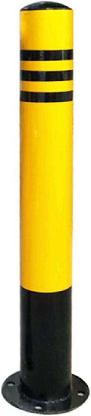 YNBSHGAA Reflective Steel Bollards for Parking and Driveway Safety, Traffic Delineation and Blockage Prevention,1 Pack-60cm/23in