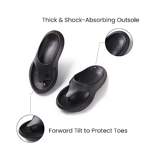 Posee Women's Sports Recovery Thong Sandals