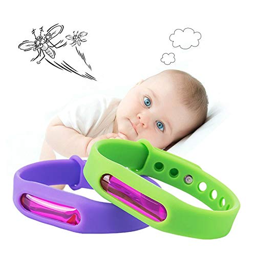 Pulseira Anti Mosquito Repelente Natural com Citronela - LILAS