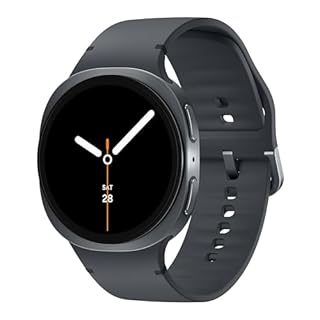 Samsung Galaxy Watch 8 AI Smartwatch (44mm, LTE, Graphite) (UK Version) (Renewed)